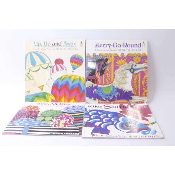 Ruth Heller, Picture Books, Adverbs, Nouns, Verbs, Pronouns, ~ 250121-WH 384 - Picture 1 of 5